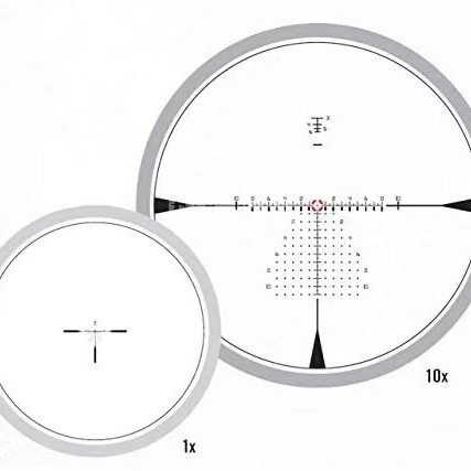 维特顶级剃刀三代1-10x24 ffp 焦平面前置分化瞄准镜，34毫米超大管径产品图5