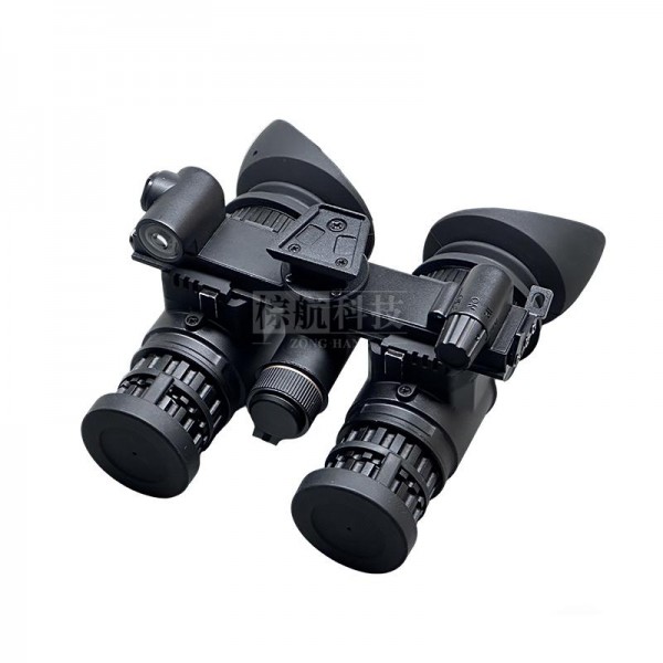 奥尔法RPNVG+双目可调视野红外微光夜视仪双筒安保监控头盔手持两用高清