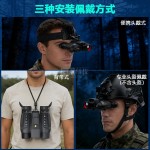 棕昶3D裸眼双目夜视仪NV8100P户外4K高清拍照录像 激光测距红外头戴-缩略图2