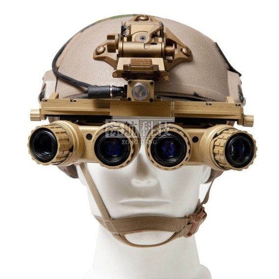 棕航ON16G型大视场微光头盔观察镜四目微光夜视仪行动夜视镜产品图1