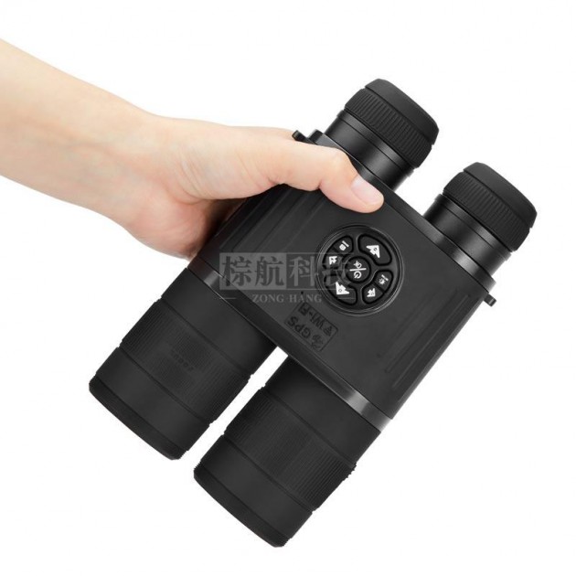 奥尔法 D5双目测距ORPHA红外夜视仪望远镜测距仪1500米日夜两用/大视野/高清HD拍照录像/GPS & 北斗定位/电子罗盘/气压计/水平角/支持WIFI连接手机APP遥控操作产品图1