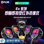 FLIR菲力尔手持工业测温红外热像仪高像素热成像仪E8-XT电力地暖锅炉监测E6-XT具有WiFi-缩略图2