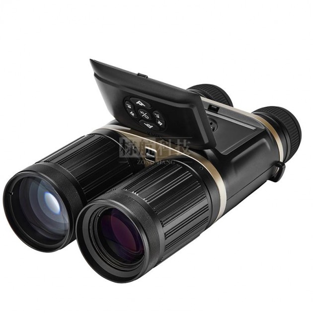 奥尔法 D10L双目高倍OPPHA数码100倍红外夜视仪望远镜 日夜两用/高清HD拍照录像/GPS & 北斗定位/电子罗盘/俯仰角/气压计/水平角/WIFI连接手机APP遥控操作/一体式独立显示屏产品图4
