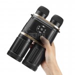 奥尔法 D10L双目高倍OPPHA数码100倍红外夜视仪望远镜 日夜两用/高清HD拍照录像/GPS & 北斗定位/电子罗盘/俯仰角/气压计/水平角/WIFI连接手机APP遥控操作/一体式独立显示屏-缩略图3