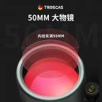 TROSCAS雀卡斯金雕双筒观鸟镜10X50看夜景望远镜12X50平场ED镜片高清-缩略图3